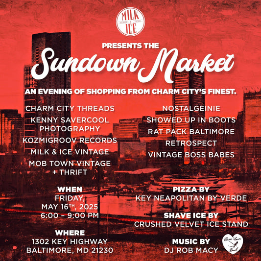 Pop-Up! Friday May 16th, 2025 in Fed Hill