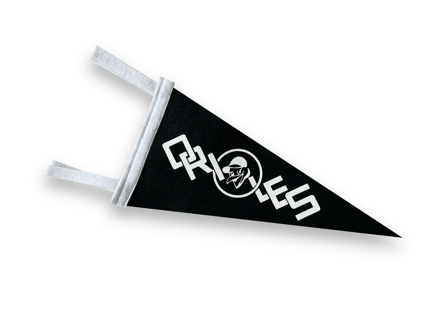 Handmade Baltimore Orioles 12" Pennant Flags