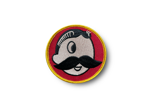 Vintage 1980s 3" National Bohemian "Mr. Boh" Patch