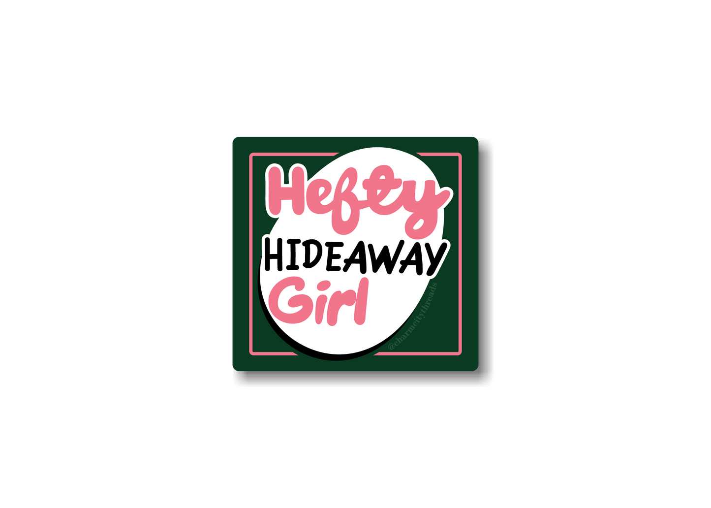 *LAST CHANCE* "Hefty Hideaway Girl" John Waters' Hairspray Inspired Sticker