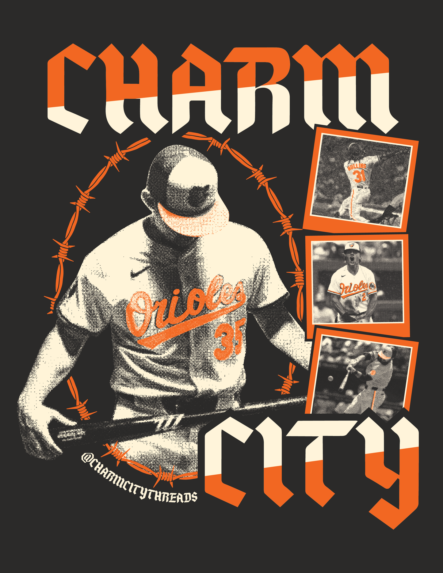 Charm City Birds Tee - Extras!