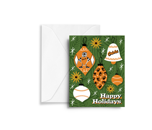 Baltimore Birdland Holiday Greeting Card