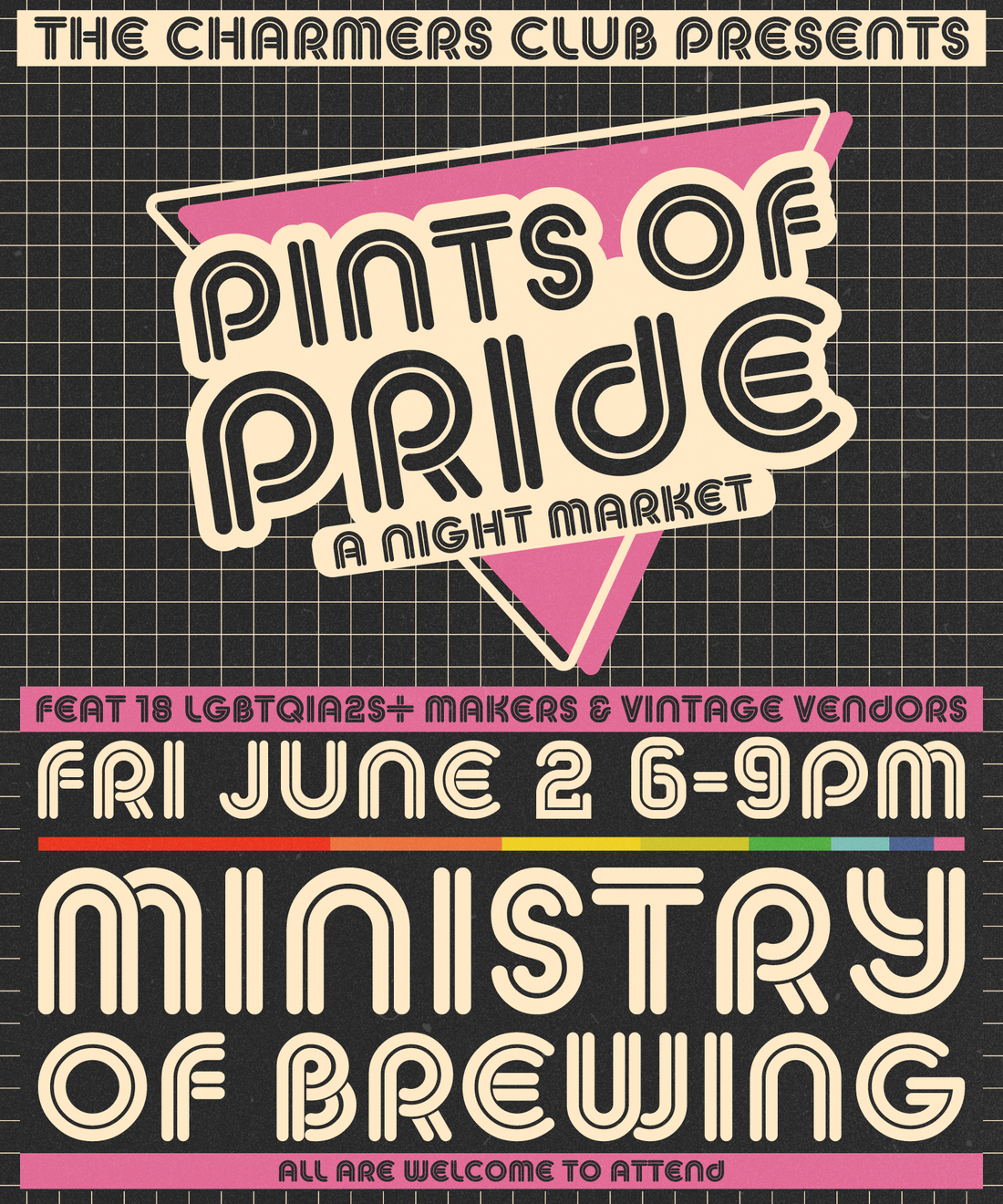 June 2nd - Pints of Pride 2023 - a Queer popup!