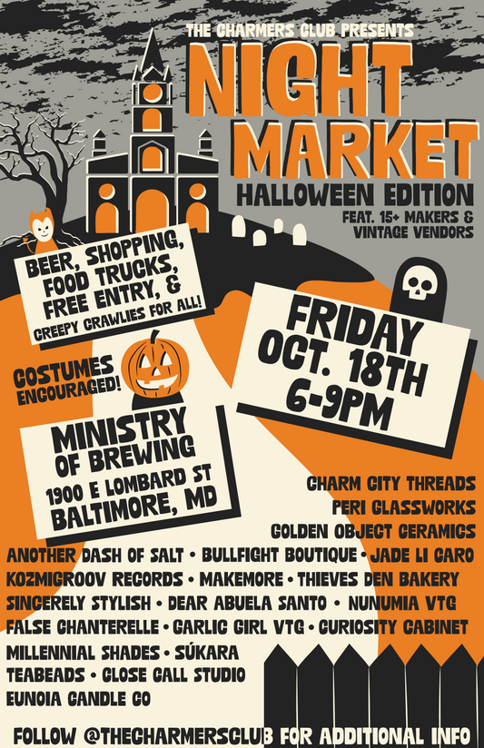 Friday Oct 18th, 2024 Halloween Night Market