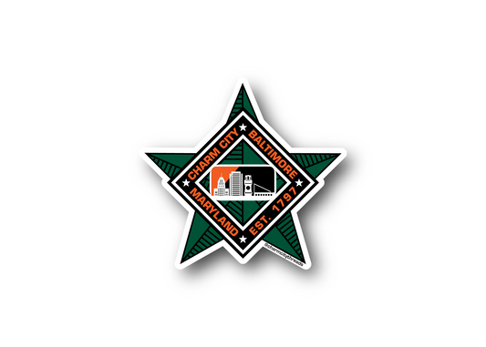 Charm City All Star Sticker