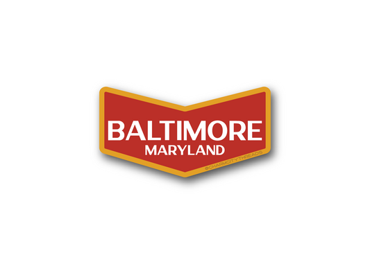 National Beer of Baltimore Sticker