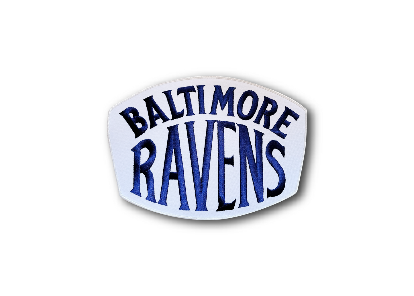 Vintage 1996 Baltimore Ravens Team Issued Back Patch