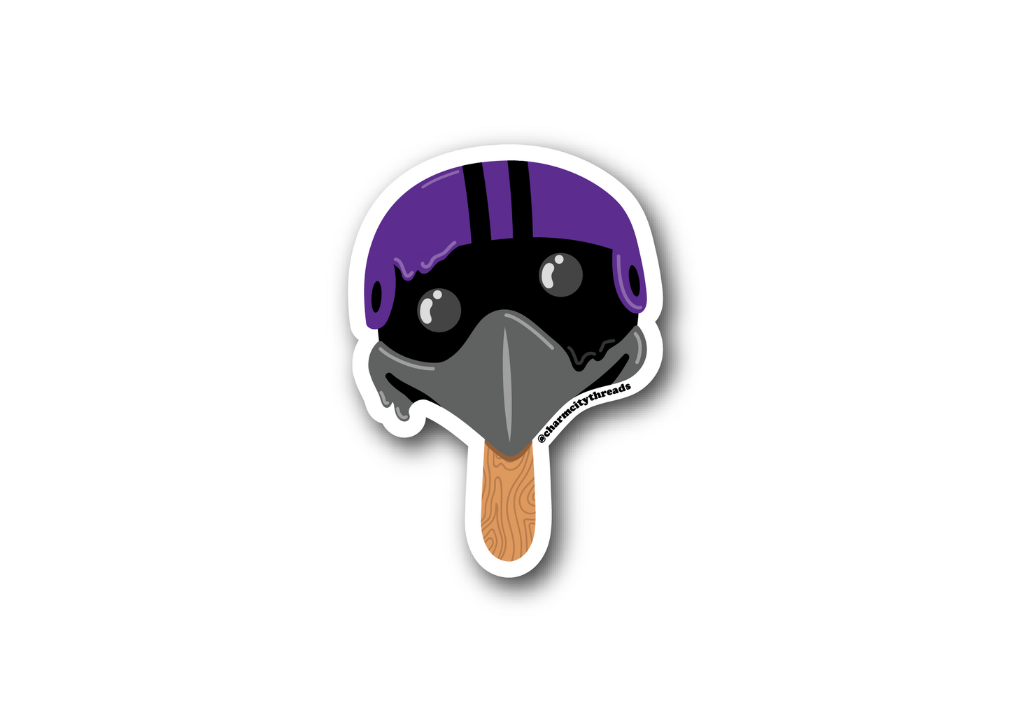 Ravens Popsicle Sticker