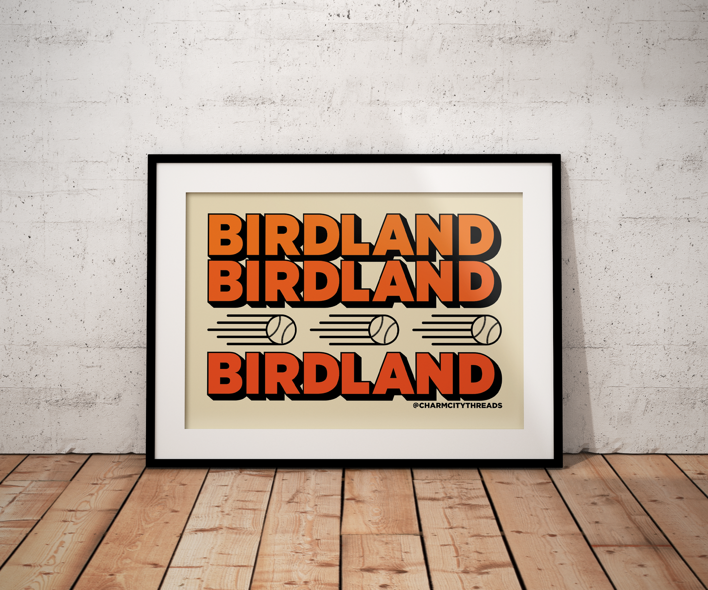 Baltimore Birdland 8x10 Art Print