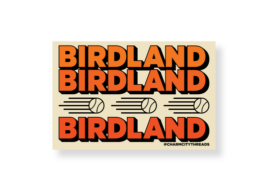 Baltimore Birdland Postcard