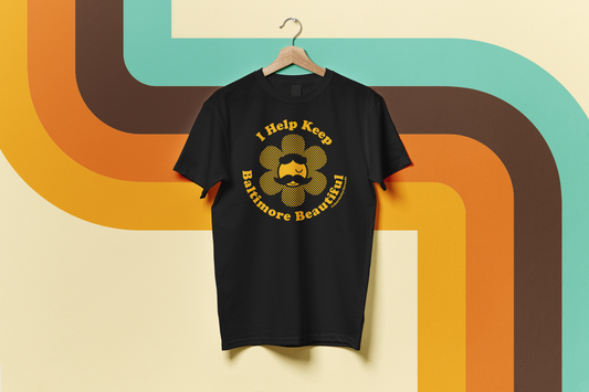 I Help Keep Baltimore Beautiful Natty Boh T-Shirt