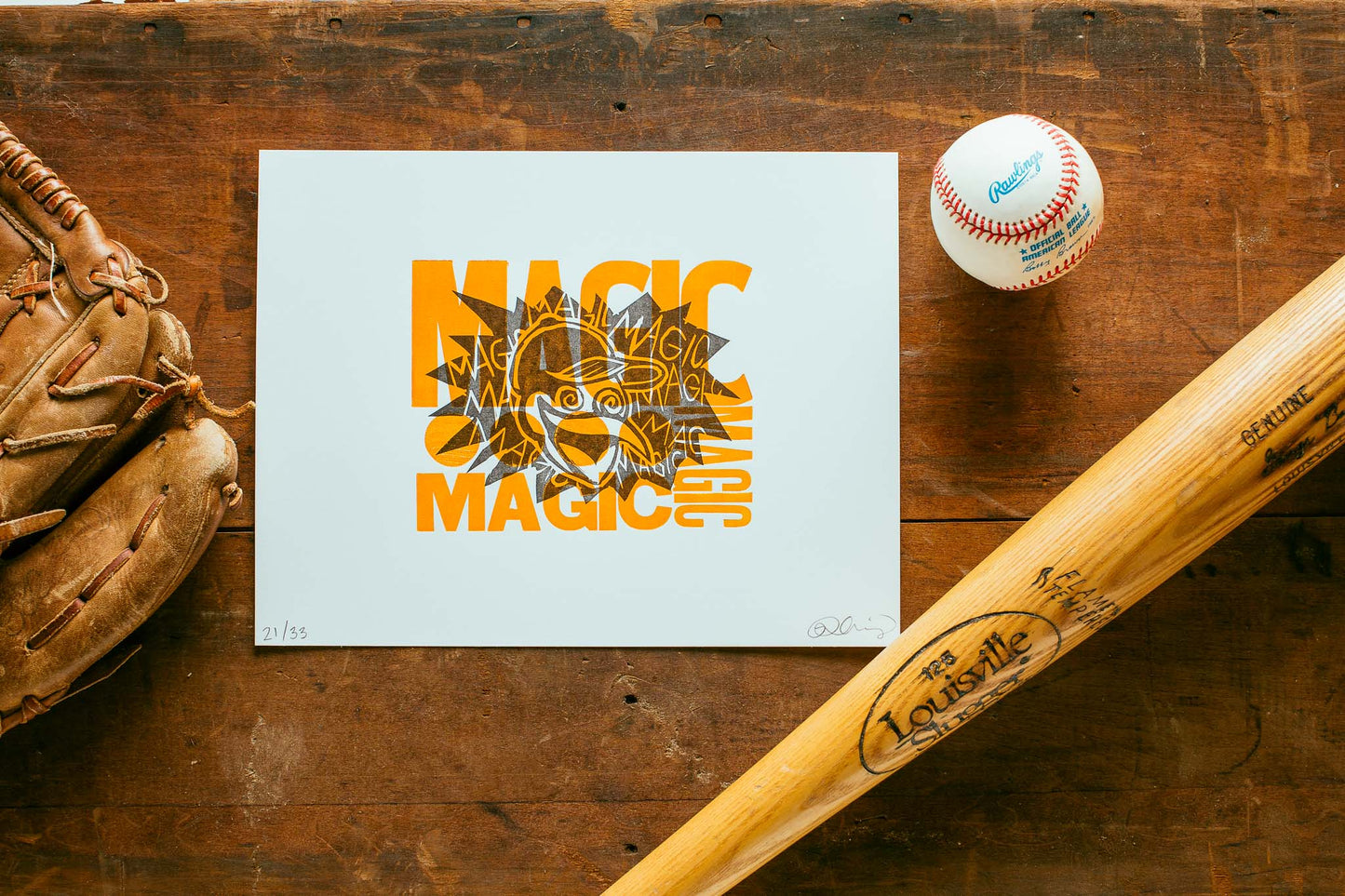 Baltimore Baseball Magic Print