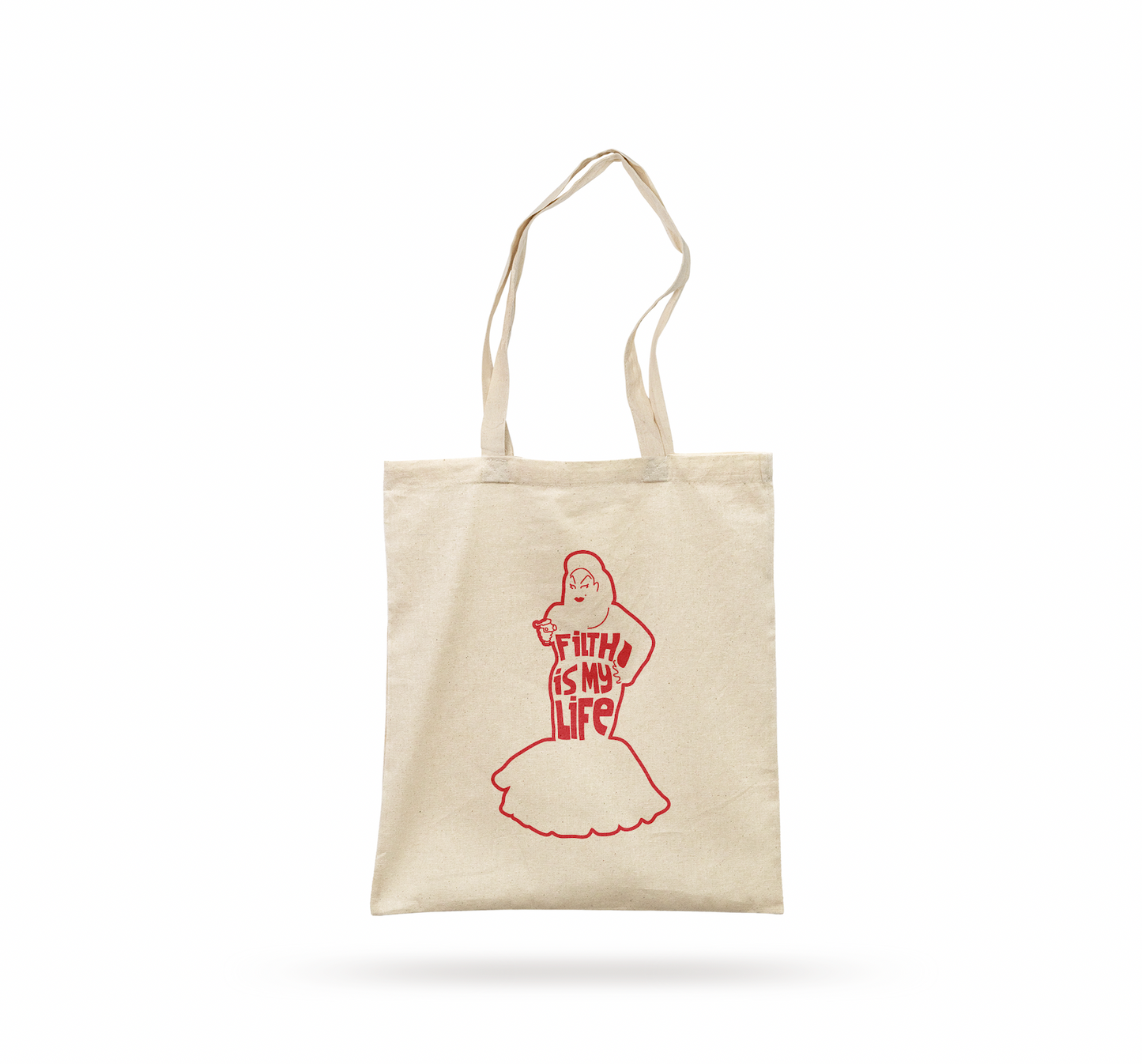 Divine 'Filth is My Life' - Tote Bags